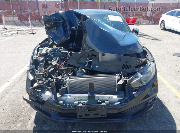 19XFC2F80LE214394 2020 HONDA CIVIC Black Vista del cuadro de instrumentos