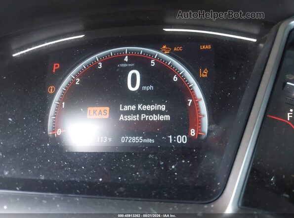 19XFC2F80LE214394 2020 HONDA CIVIC Black 