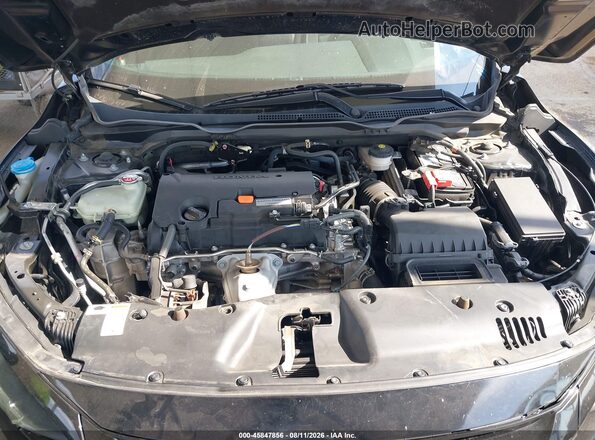 19XFC2F81KE200020 2019 HONDA CIVIC Black უკანა ხედი