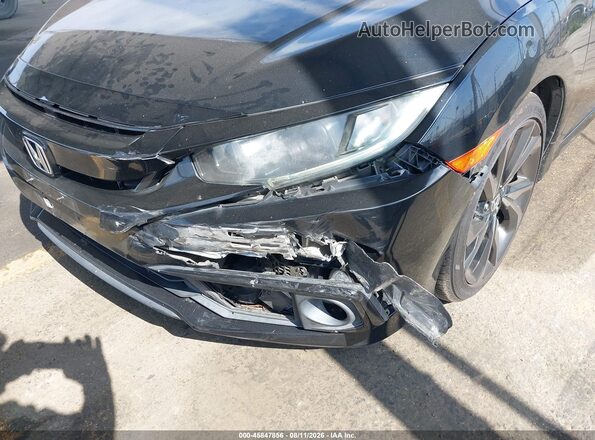 19XFC2F81KE200020 2019 HONDA CIVIC Black წინა ხედი