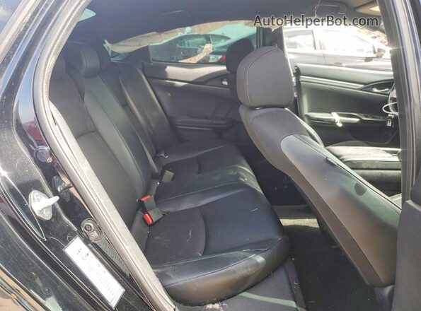 19XFC2F81ME201929 2021 HONDA CIVIC Black Հետևի նստատեղերի տեսք