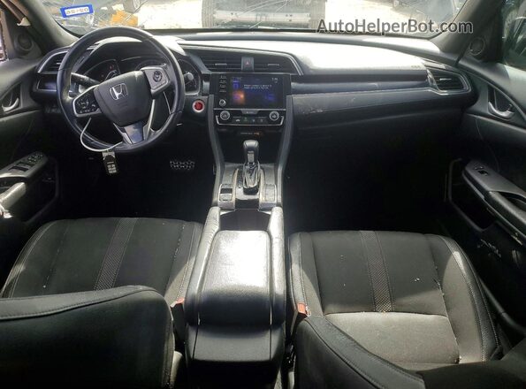 19XFC2F81ME201929 2021 HONDA CIVIC Black Առջևի վահանակի տեսք
