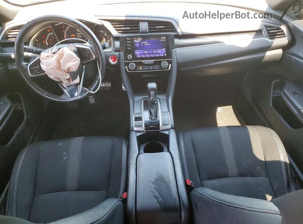 19XFC2F82KE010761 2019 HONDA CIVIC White Вид панелі приладів