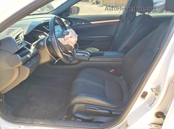 19XFC2F82KE010761 2019 HONDA CIVIC White Вид салону спереду