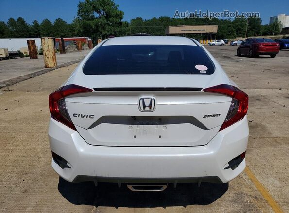 19XFC2F82KE010761 2019 HONDA CIVIC White Вид ззаду