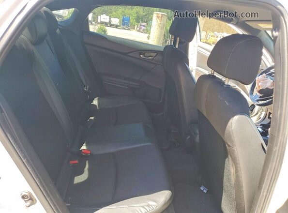 19XFC2F82KE010761 2019 HONDA CIVIC White Вид задніх сидінь