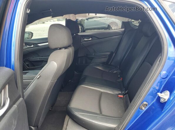 19XFC2F82KE012977 2019 HONDA CIVIC Blue Вид задніх сидінь