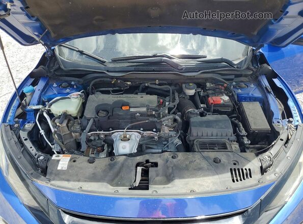 19XFC2F82KE012977 2019 HONDA CIVIC Blue Вид задньої частини салону