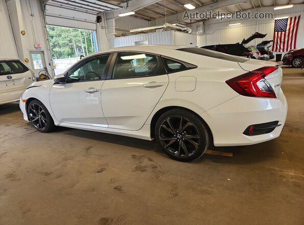 19XFC2F82KE019427 2019 HONDA CIVIC White Rear left