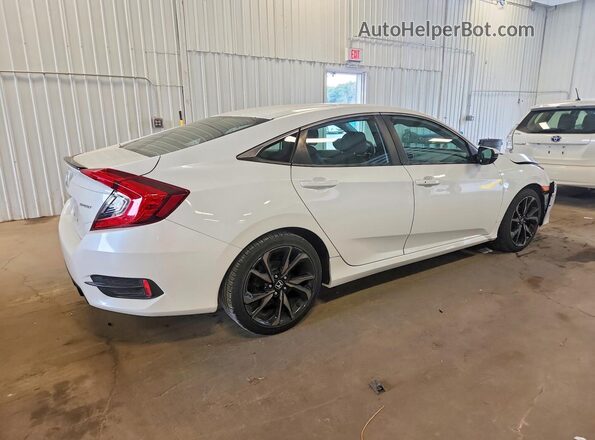 19XFC2F82KE019427 2019 HONDA CIVIC White Rear right
