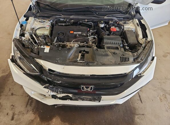 19XFC2F82KE019427 2019 HONDA CIVIC White Rear interior view