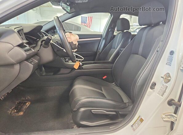 19XFC2F82KE019427 2019 HONDA CIVIC White Front interior view