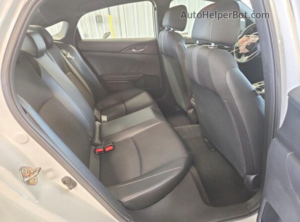 19XFC2F82KE019427 2019 HONDA CIVIC White Rear seats view