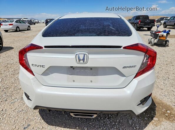 19XFC2F82KE050855 2019 HONDA CIVIC Белый Вид сзади