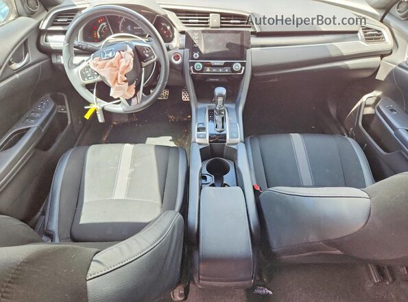 19XFC2F82KE050855 2019 HONDA CIVIC Белый Вид панели приборов