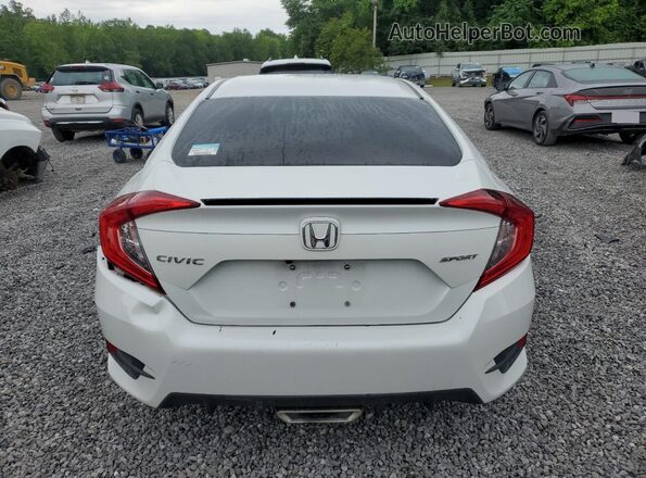19XFC2F82LE000829 2020 HONDA CIVIC White Widok z tyłu