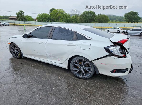 19XFC2F82ME000024 2021 HONDA CIVIC White Trasero izquierdo