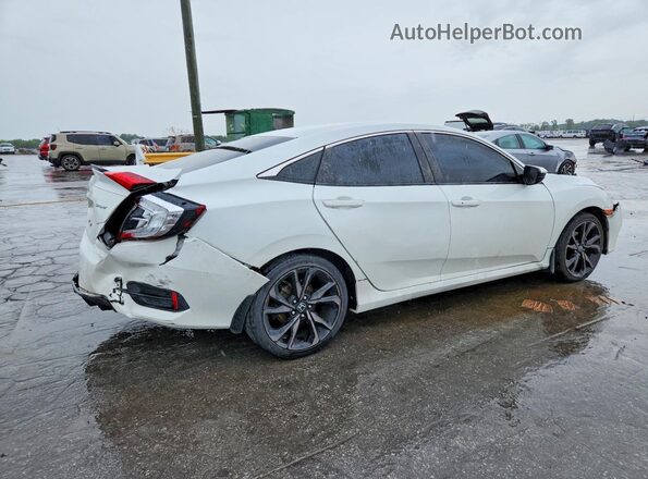 19XFC2F82ME000024 2021 HONDA CIVIC White Trasero derecho