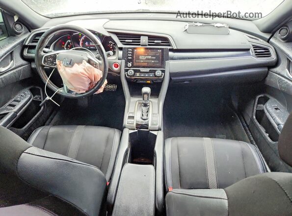 19XFC2F82ME000024 2021 HONDA CIVIC White Vista del salpicadero
