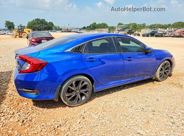 19XFC2F83LE020930 2020 HONDA CIVIC Blue Հետևի աջ