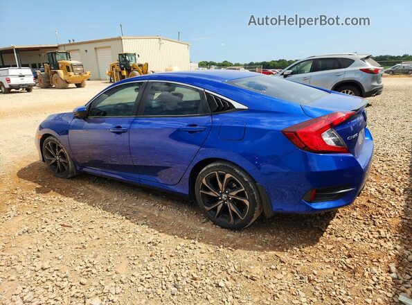 19XFC2F83LE020930 2020 HONDA CIVIC Blue Հետևի ձախ