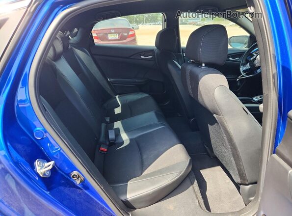 19XFC2F83LE020930 2020 HONDA CIVIC Blue Հետևի նստատեղերի տեսք