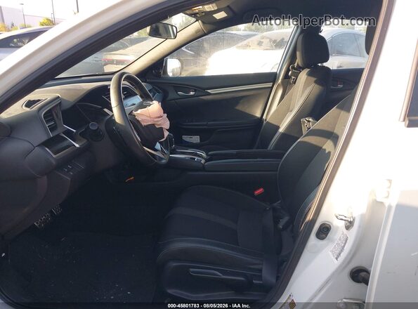 19XFC2F83LE207083 2020 HONDA CIVIC White Widok wnętrza z przodu