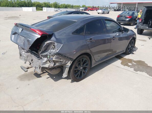 19XFC2F83ME201723 2021 HONDA CIVIC Gray Rear right