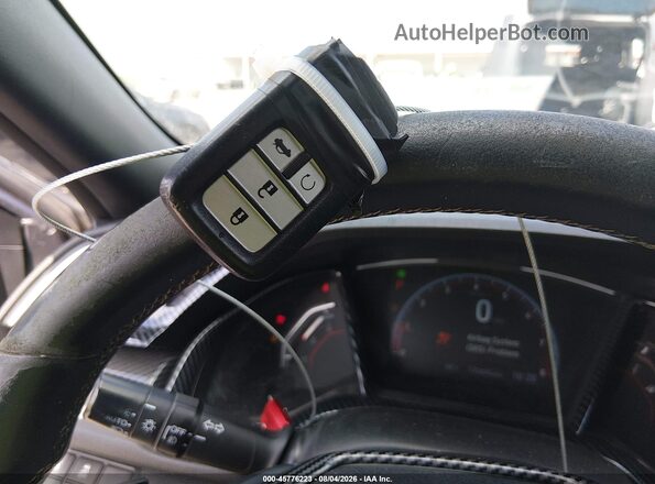 19XFC2F83ME201723 2021 HONDA CIVIC Gray Dashboard view
