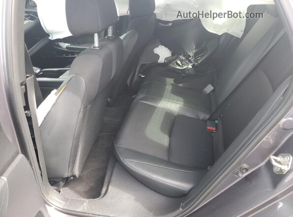 19XFC2F84KE009255 2019 HONDA CIVIC Gray Հետևի նստատեղերի տեսք