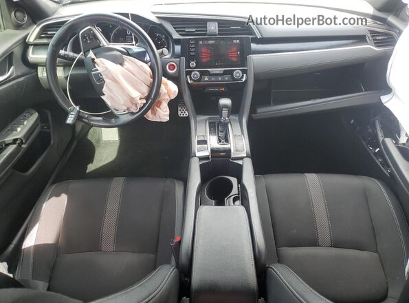 19XFC2F84KE009255 2019 HONDA CIVIC Gray Առջևի վահանակի տեսք