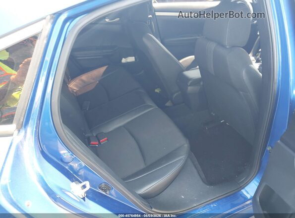 19XFC2F84KE010129 2019 HONDA CIVIC Blue VIN sticker view