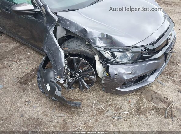 19XFC2F84KE014777 2019 HONDA CIVIC Gray Vista frontal