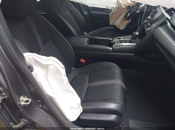19XFC2F84KE014777 2019 HONDA CIVIC Gray Vista interior delantera