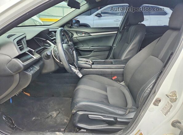 19XFC2F84KE021776 2019 HONDA CIVIC White Սալոնի դիմացի տեսք