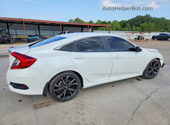 19XFC2F84KE021776 2019 HONDA CIVIC White Հետևի աջ