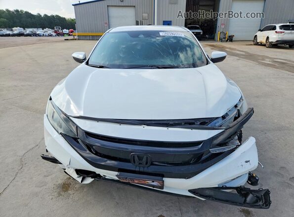 19XFC2F84KE021776 2019 HONDA CIVIC White Դիմացի տեսք