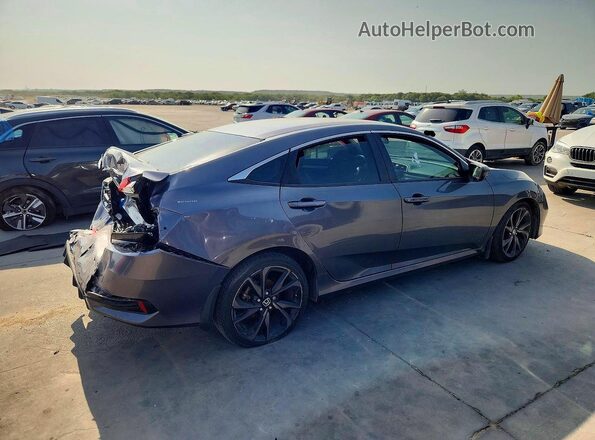 19XFC2F84KE039940 2019 HONDA CIVIC Gray Rear right