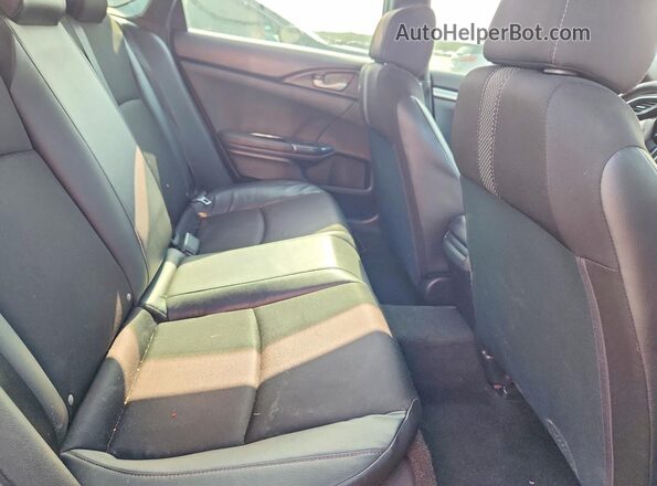 19XFC2F84KE039940 2019 HONDA CIVIC Gray Rear seats view