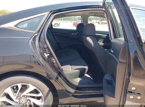 19XFC2F85GE043793 2016 HONDA CIVIC Black Vista de la etiqueta del VIN