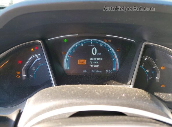 19XFC2F85HE021083 2017 HONDA CIVIC Silver Widok zestawu wskaźników