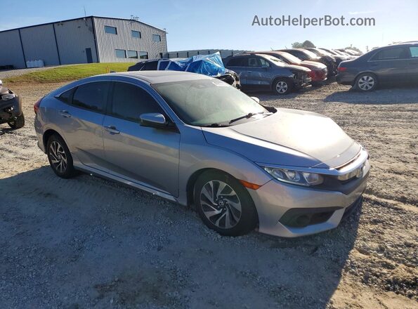 19XFC2F85HE021083 2017 HONDA CIVIC Silver Przód prawy