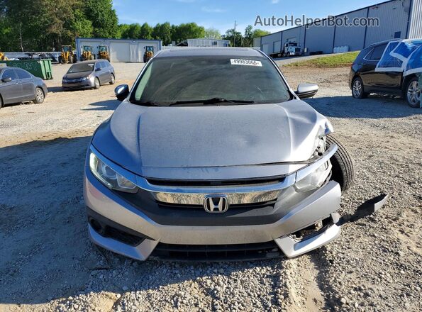 19XFC2F85HE021083 2017 HONDA CIVIC Silver Widok z przodu