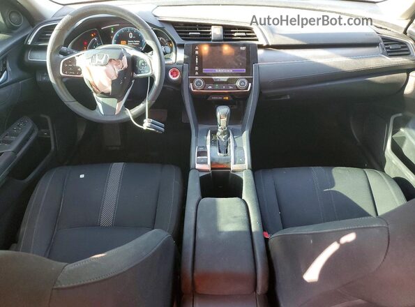 19XFC2F85HE021083 2017 HONDA CIVIC Silver Widok deski rozdzielczej