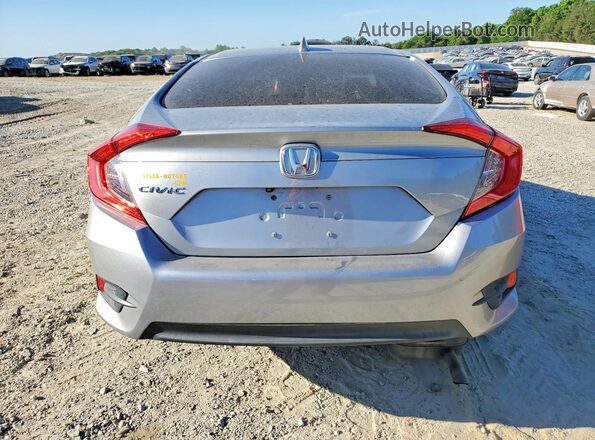 19XFC2F85HE021083 2017 HONDA CIVIC Silver Widok z tyłu