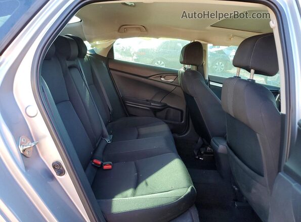 19XFC2F85HE021083 2017 HONDA CIVIC Silver Widok tylnych siedzeń
