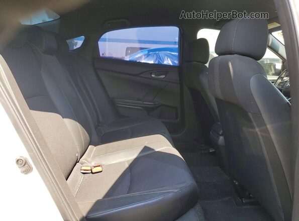 19XFC2F85KE204507 2019 HONDA CIVIC White Widok tylnych siedzeń