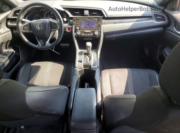 19XFC2F85KE204507 2019 HONDA CIVIC White Widok deski rozdzielczej