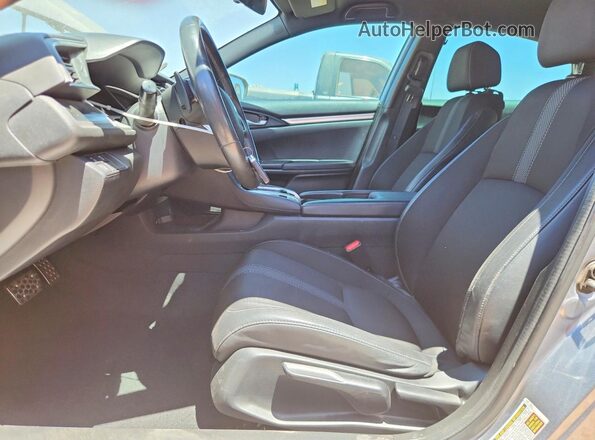 19XFC2F85LE000761 2020 HONDA CIVIC Серебряный Вид салона спереди