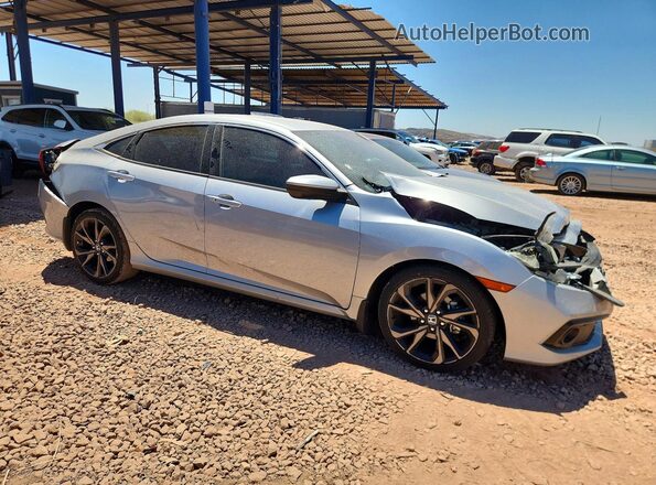 19XFC2F85LE000761 2020 HONDA CIVIC Серебряный Передняя правая четверть